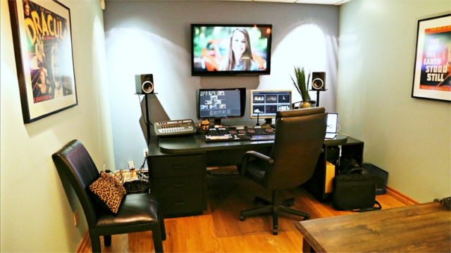 post production editing suite